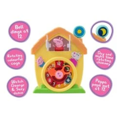 Pipsa Possu Cuckoo Learning Clock Opetuskello 7 Pipsa Possu Cuckoo Learning Clock Opetuskello -Kotitaloustavarat Kauppa 5050868476115 3