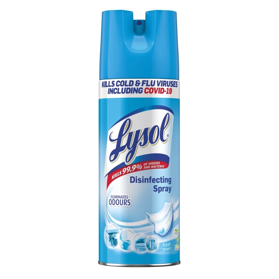 Lysol Fresh Linen 400 Ml Desinfiointispray 3 Lysol Fresh Linen 400 Ml Desinfiointispray