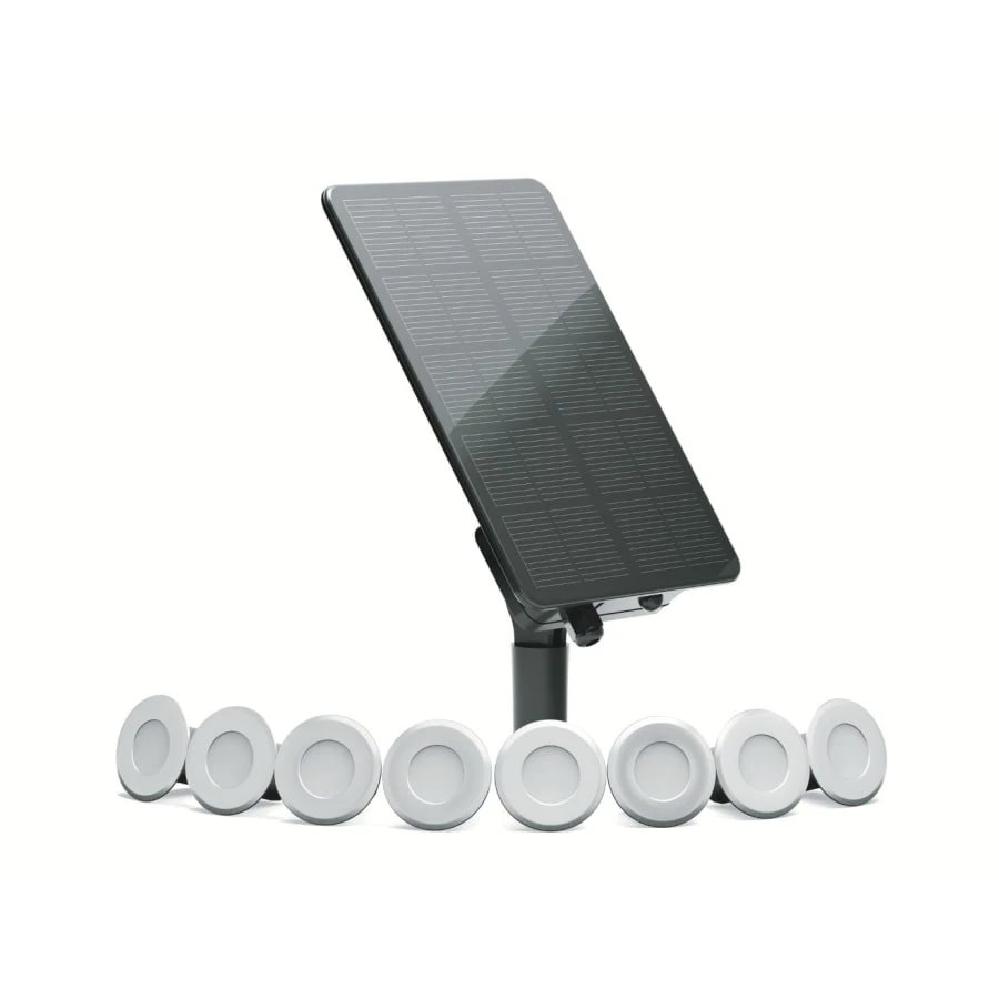 Tarmo Solar 8-osainen Terassivalosarja Aurinkokennolla 6 Tarmo Solar 8-osainen Terassivalosarja Aurinkokennolla - Image 4