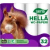 Serla Hellä 32 Rl Wc-paperi 1 Serla Hellä 32 Rl Wc-paperi -Kotitaloustavarat Kauppa 6414301035618