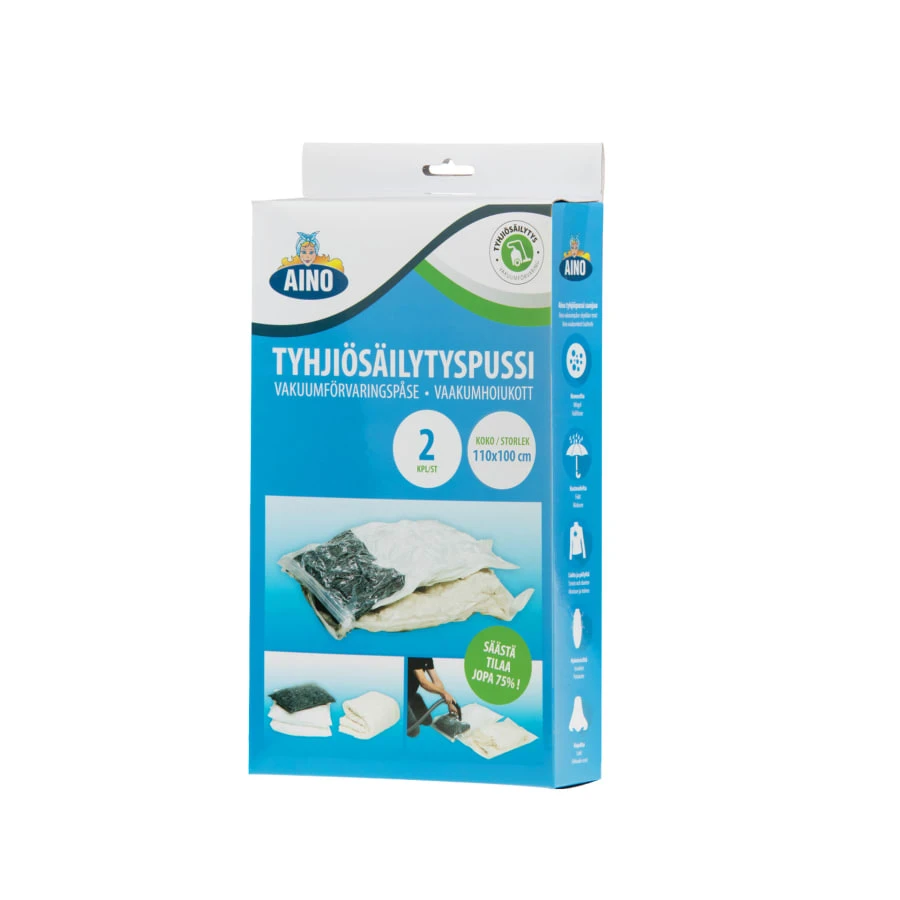 Aino 110 X 100 Cm Tyhjiösäilytyspussi 2 Kpl 3 Aino 110 X 100 Cm Tyhjiösäilytyspussi 2 Kpl