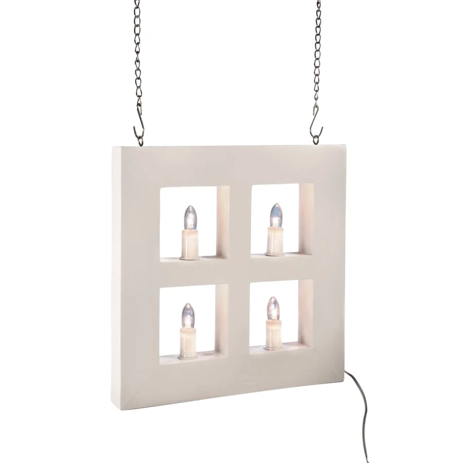 Airam Valkoinen 25x25cm Led Ikkuna 3 Airam Valkoinen 25x25cm Led Ikkuna