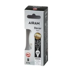 Airam Decor E14 4,5W 3000K 470lm DIM Led Kynttilälamppu -Kotitaloustavarat Kauppa 6435200244239 2