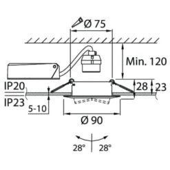 Airam Lucca II GU10 Alasvalo (ei Sis Lamppua) -Kotitaloustavarat Kauppa 6435200247667 4