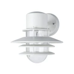 BrightSolar Shine Alas Valkoinen Seinävalaisin