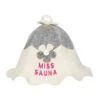 Kotoilu Miss Sauna Palju/saunahattu -Kotitaloustavarat Kauppa 6438014262109