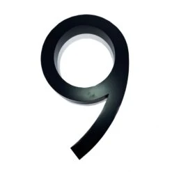 Finnbear Talonumero 9 LED-taustavalolla