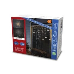 Konstsmide 4049-103 IP44 12 Lumihiutaletta Valoverho -Kotitaloustavarat Kauppa 7318300491033 5