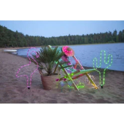 Star Silhouette Flamingo Led Koristevalo Ulkokäyttöön -Kotitaloustavarat Kauppa 7391482035288 3