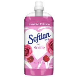 Softlan Smile Limited Edition Rose And Cherry 2 L Huuhteluaine