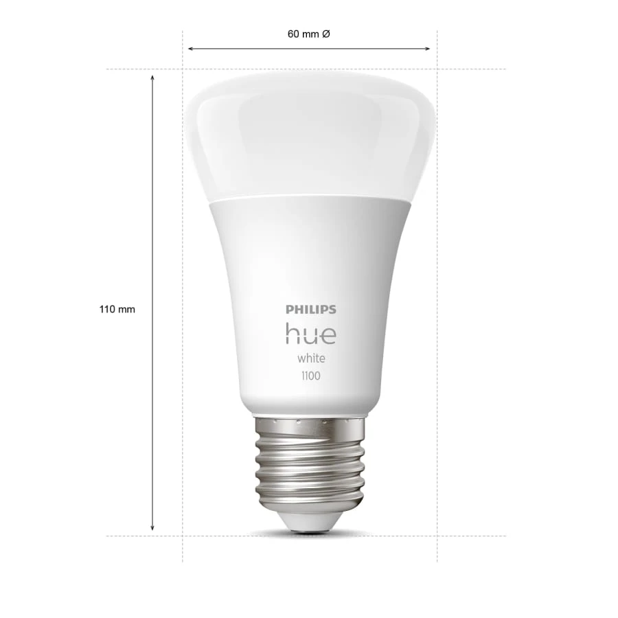Philips Hue White E27 1055lm 9.5W 2kpl Led-älylamppu 7 Philips Hue White E27 1055lm 9.5W 2kpl Led-älylamppu - Image 5