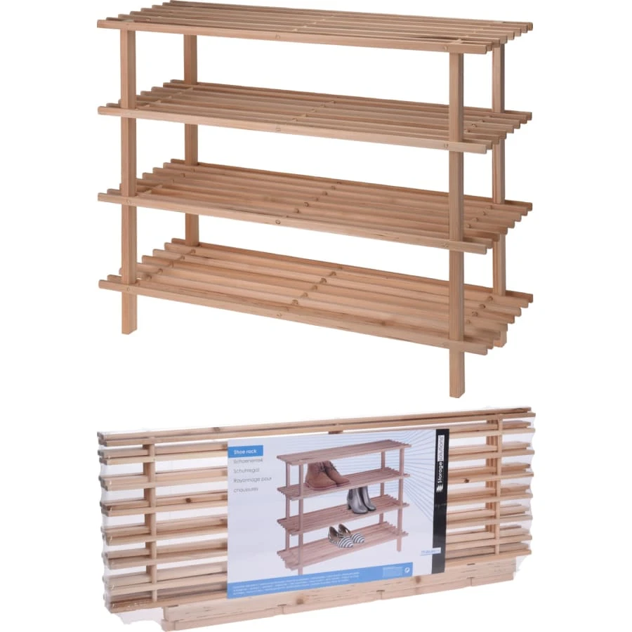 H&S 77x26x65cm Kenkäteline 2 H&S 77x26x65cm Kenkäteline